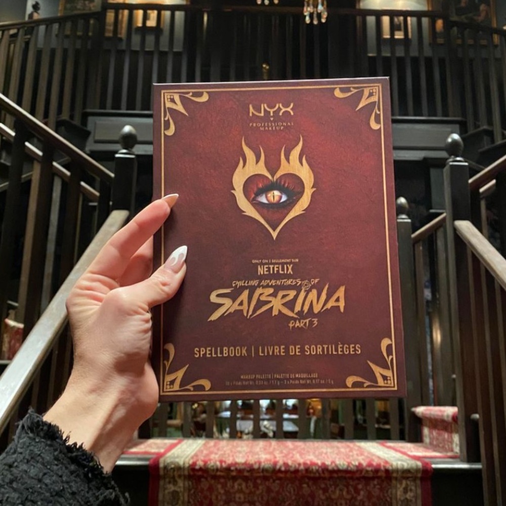 NYX Chilling Adventures of Sabrina Spellbook Palette Complete SET!